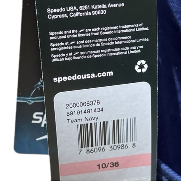 🌻NEW Speedo Competitive Blue1-Piece ProLT Super Pro Swimsuit Women Size 10/36 - Picture 11 of 11